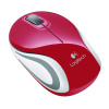 Мышь Logitech Mini M187 red wireless USB (910-002737)