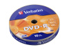 Диск DVD+R     4.7Gb 16x, Verbatim, уп. 10 шт. на шпинделе, за упаковку