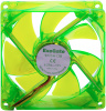 Вентилятор Exegate <9225M12B/LED3> 92x92x25mm, GREEN LED, SMART, 2000 об./мин., 1B1S, 3pin