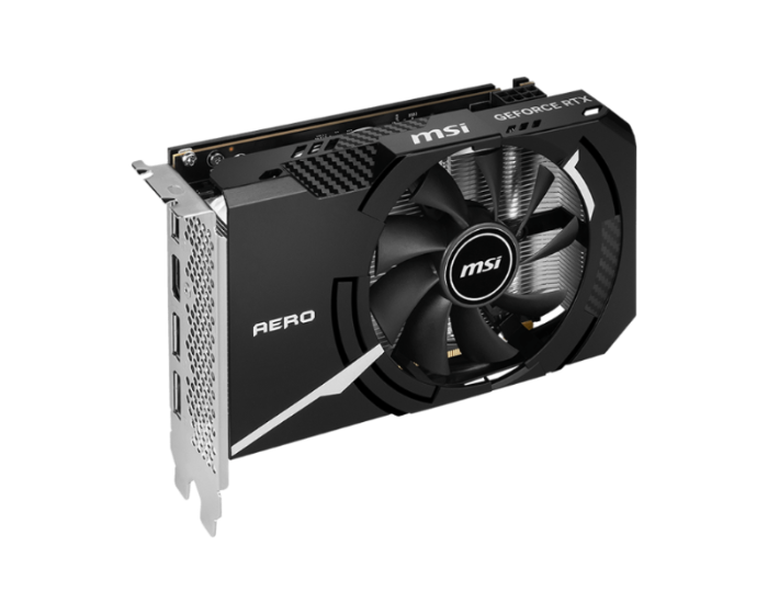 Видеокарта MSI GeForce RTX 4060 AERO ITX 8G OC Видеокарта MSI GeForce RTX 4060 AERO ITX 8G OC