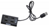 Разветвитель USB 2.0 Buro BU-HUB4-U2.0 4 порт. черный