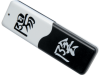 Портативный накопитель с защитой от записи, Qumo USB2.0 Flash Drive 8Gb Инь&Янь < QM8GUD-Y&Y>